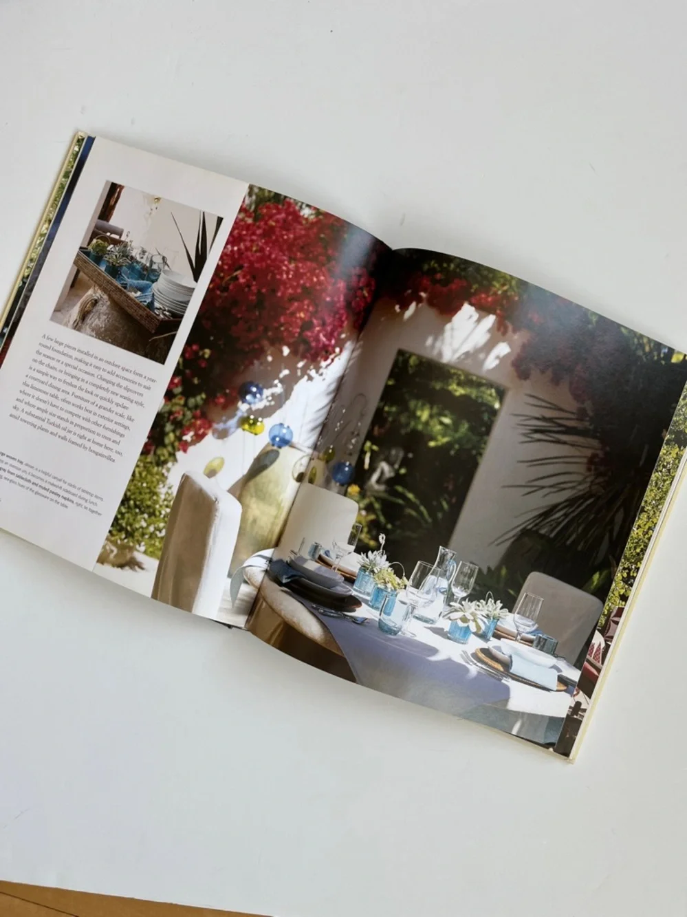 POTTERY BARN OUTDOOR SPACES COFFEE TABLE BOOK